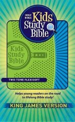 KJV Kids Study Bible: King James Version, Two-Tone Flexisoft Green/Blue