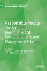 Responsible People: The Role of the Individual in CSR, Entrepreneurship and Management Education