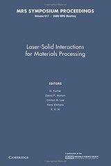 Laser-Solid Interactions for Materials Processing